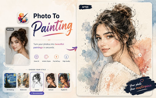 Photo To Painting - AI Art Converter screenshot