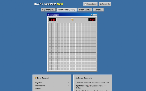 Classic Minesweeper screenshot