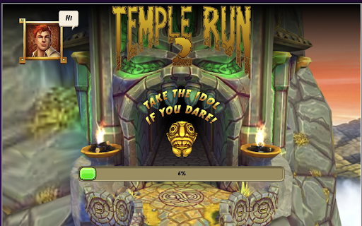 Temple Run 2 Poki Game screenshot