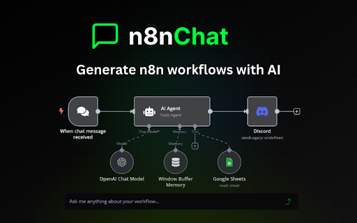 n8n Chat screenshot