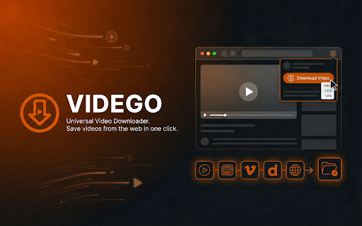 Vidego - Universal Video Downloader screenshot