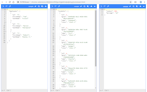 JSONViewer screenshot