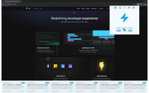 scrollr screenshot