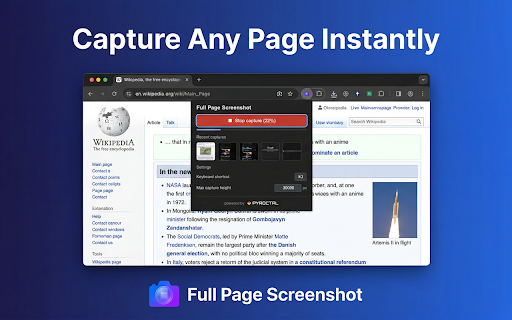 Full Page Screenshot screenshot