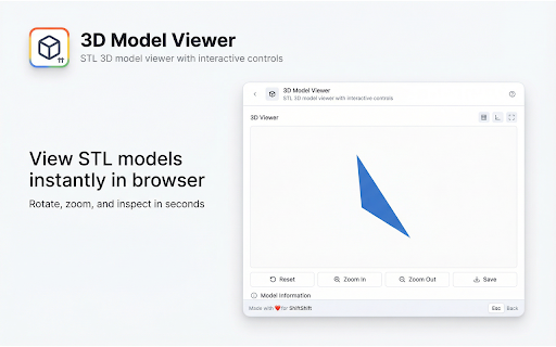 STL Viewer screenshot