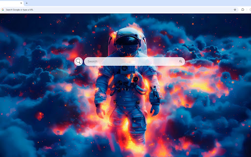 Astronaut in Clouds Live Wallpaper screenshot