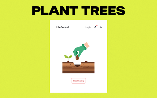 Idle forest - Plant trees for free! screenshot