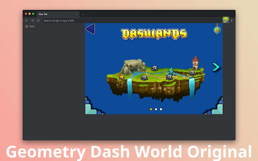 Geometry Dash World Game screenshot
