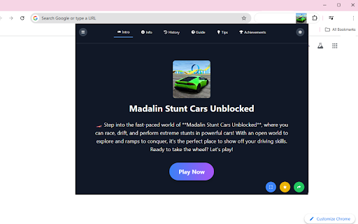 Madalin Stunt Cars Unblocked screenshot