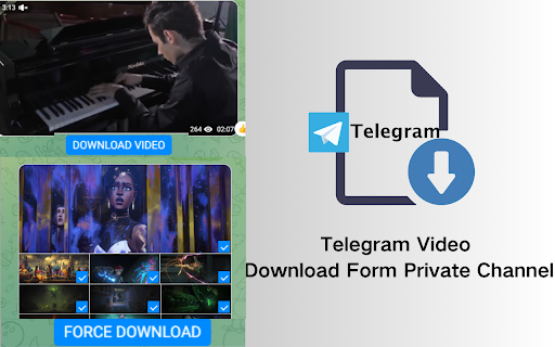 Free Download Private Telegram Videos from Private Channels/Groups screenshot