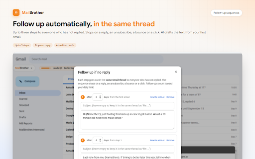 Send Mass Mail + HTML inserter for Gmail screenshot