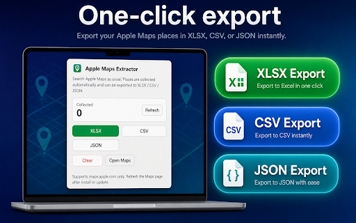 Apple Maps Extractor screenshot