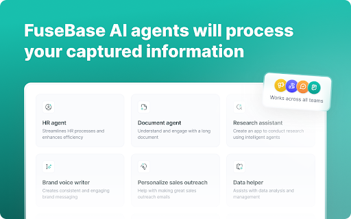 FuseBase PRO: AI Note taker, Meeting recorder and file sharing screenshot