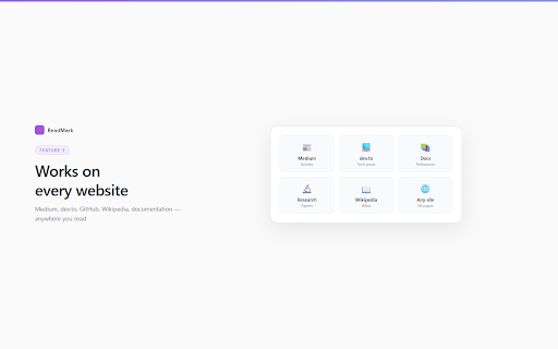 Reading Position Saver - ReadMark screenshot