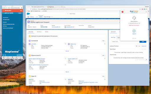 RingCentral Contact Center Voice screenshot
