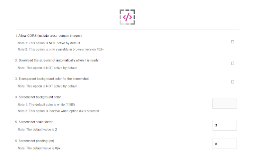 HTML Elements Screenshot screenshot