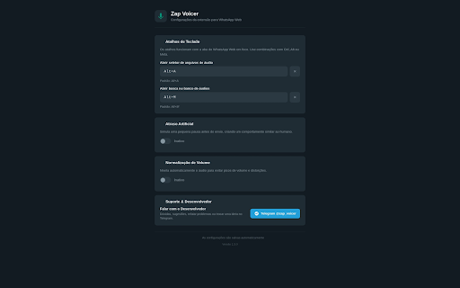 Zap Voicer screenshot