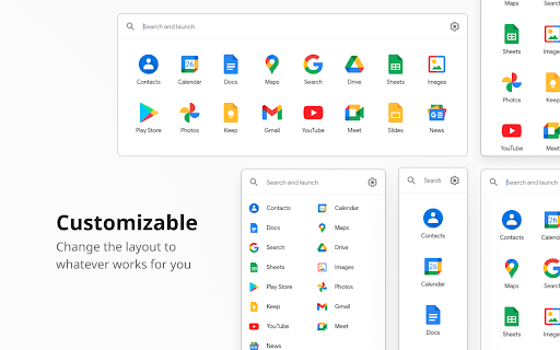 Shortcuts for Google™ screenshot