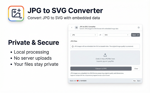 JPG to SVG screenshot