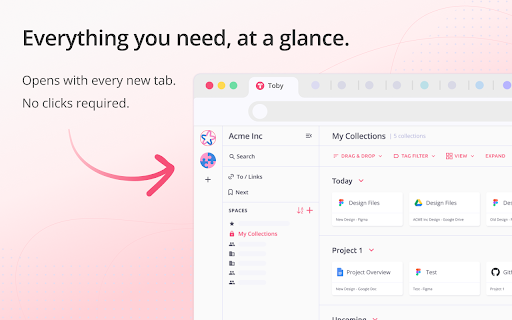 Toby: Tab Management Tool screenshot