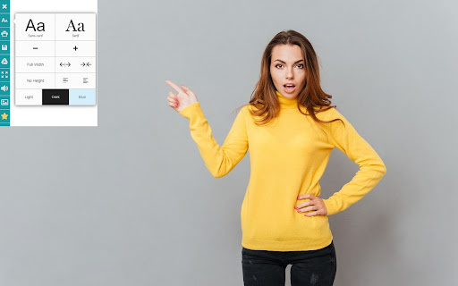 Reader Mode for Google Chrome™ screenshot