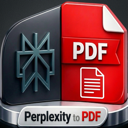 Perplexity Chat Exporter: Export Perplexity to PDF, Markdown, JSON icon