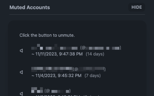 Yet Twitter - Minimal Twitter Theme screenshot