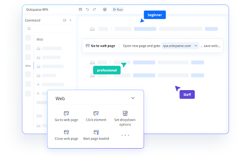 Octoparse AI Web Automation screenshot