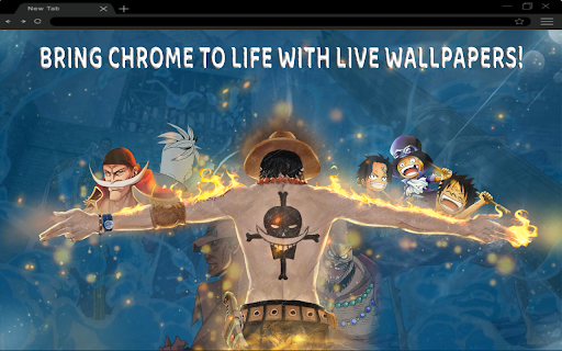 One Piece Ablaze Live Wallpaper screenshot
