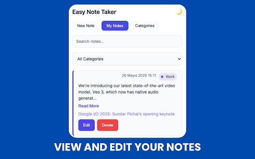 Easy Note Taker screenshot