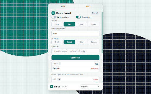 Dawn Board screenshot
