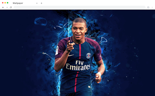 Kylian Mbappe Wallpapers HD New Tab - Football Soccer Backgrounds screenshot