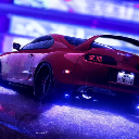 Toyota Supra Neon Rainy Tokyo Live Wallpaper icon