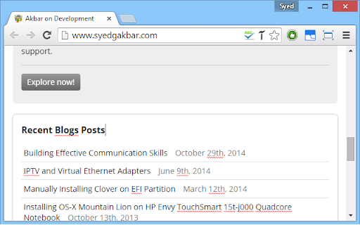 Webpage Spell-Check screenshot