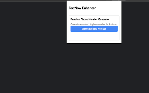 Enhancer for TextNow Web screenshot