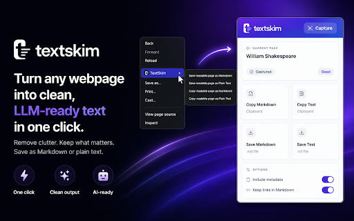 TextSkim screenshot