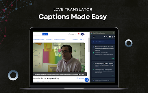 ChatGPT Audio Translator screenshot