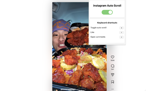 Auto Scroller — Instagram Reels, TikTok, YouTube Shorts & Facebook Reels screenshot