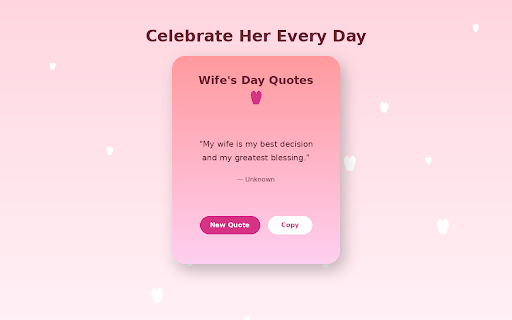 Wife's Day Quotes screenshot