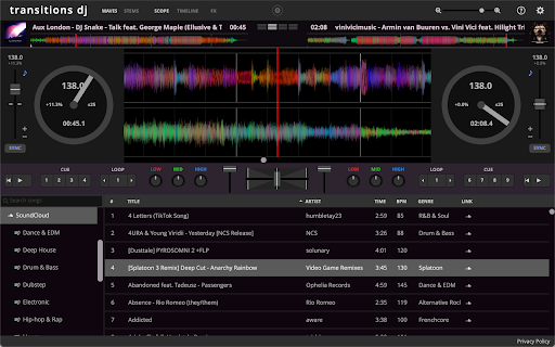 Transitions DJ Video screenshot