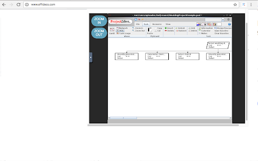 Project Plans editor screenshot