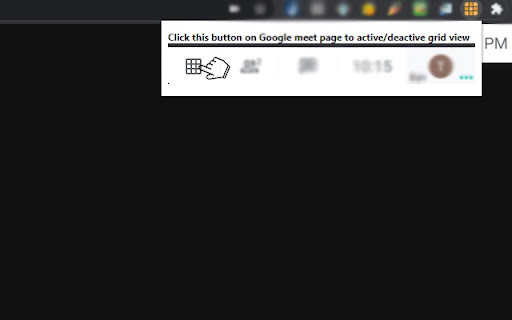 Grid View for Google Meet™ screenshot