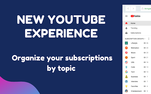 PocketTube: Youtube Subscription Manager screenshot