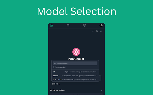 n8n Copilot - AI Chat Assistant to Generate Workflows screenshot