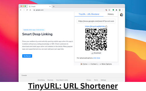 Tiny URL - Url Shortener screenshot