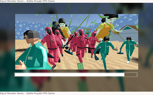 Squid Shooter Game - Battle Royale FPS Game screenshot