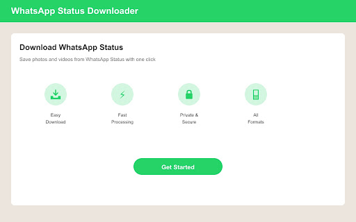WhatsApp Status Downloader screenshot