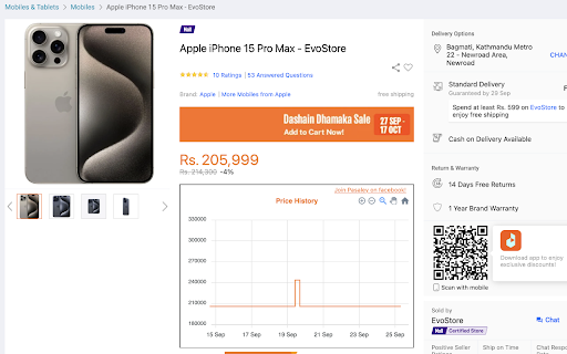 Pasaley | Daraz Price Tracker screenshot