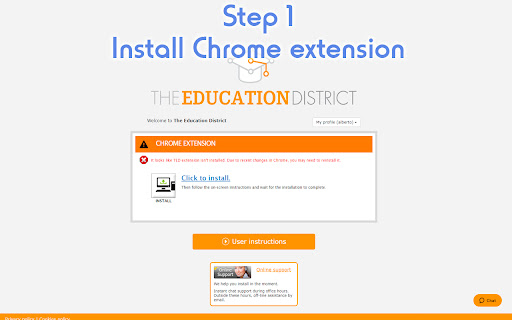 The Education District screenshot