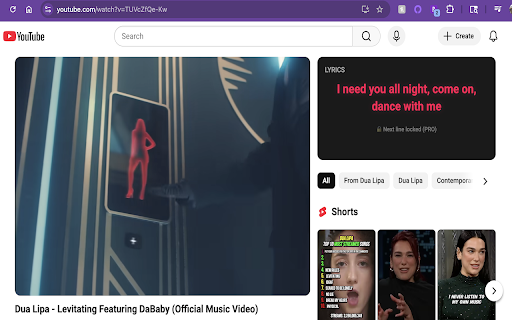 Turn YouTube into Karaoke 🎤 (Lyrics + Vocal Reduction) screenshot